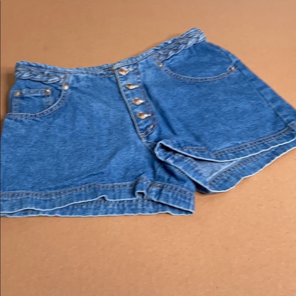 💜💜 American Blues Shorts ButtonUp Front Size …